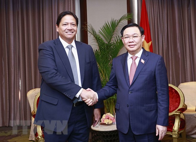 Chủ tịch Quốc hội tiếp lãnh đạo một số tập đoàn lớn của Philippines - ảnh 8