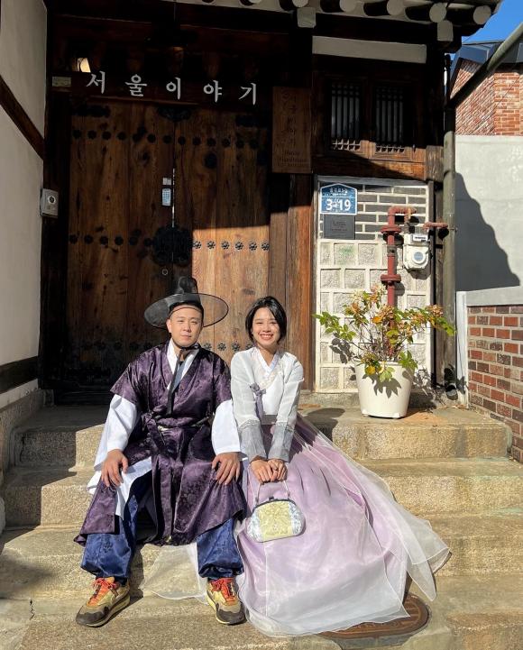 Huyme cùng Hàn Hằng và em gái đi du lịch Hàn Quốc, lộ khoảnh khắc thân thiết - ảnh 3