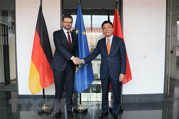 Việt Nam và Đức thúc đẩy hợp tác trong lĩnh vực tư pháp - ảnh 1