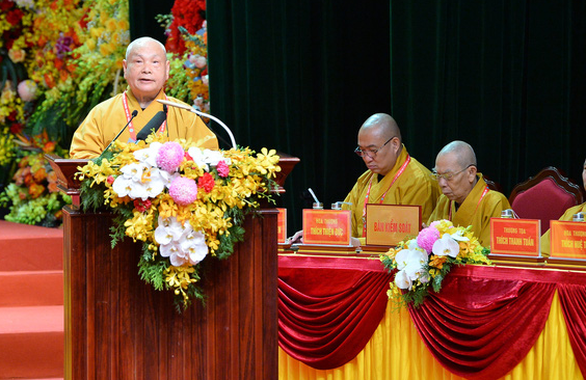 Chủ tịch nước Nguyễn Xuân Phúc dự khai mạc Đại hội Phật giáo toàn quốc - ảnh 1