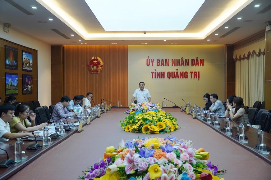Quảng Trị họp bàn phương án quy hoạch Khu Đô thị sinh thái Nam Đông Hà - ảnh 1
