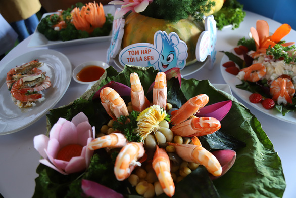 Kỷ lục Việt Nam: 122 món ăn từ tôm và muối Bạc Liêu - ảnh 9