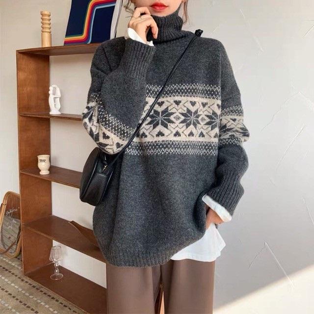 Mix đồ áo len thổ cẩm đẹp chuẩn trend mùa đông - ảnh 5