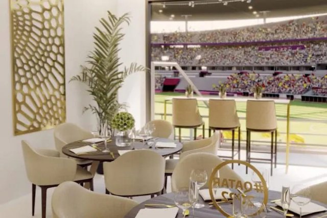 View xem World Cup dành cho giới siêu giàu ở Qatar khiến dân tình chỉ biết trầm trồ vì 