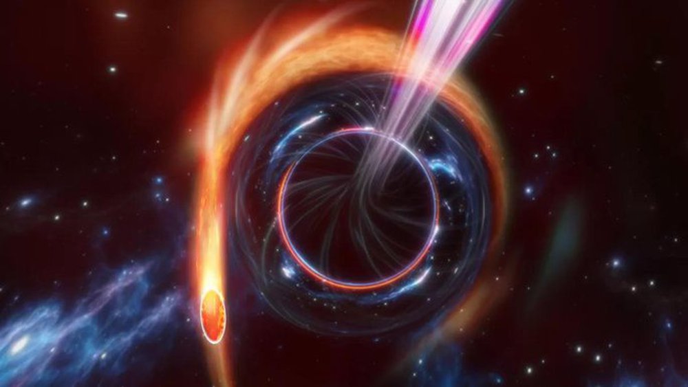 Kinh hoàng: Lỗ đen quái vật nuốt sao, phun xác vào Trái Đất - ảnh 1