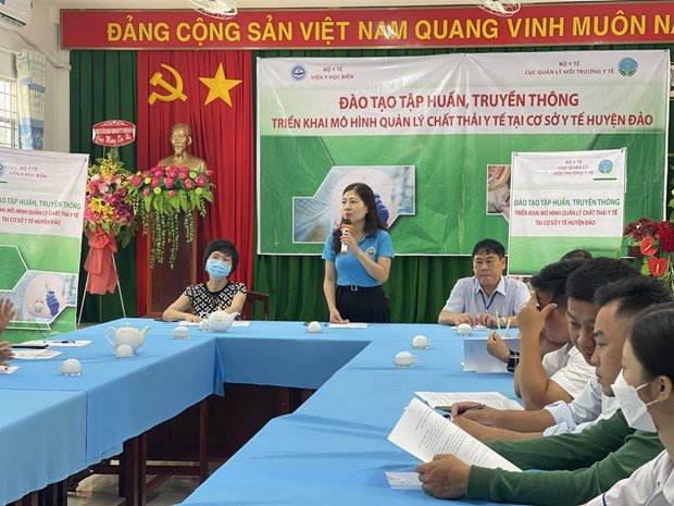 Đẩy mạnh mô hình quản lý chất thải y tế tại các huyện đảo ở Việt Nam - ảnh 3
