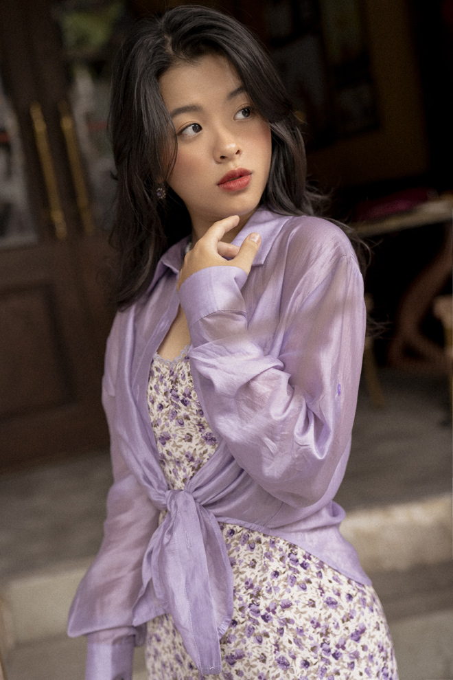 Phong cách thời trang tuổi 18 của con gái út của nghệ sỹ Chiều Xuân được khen hết lời - ảnh 4