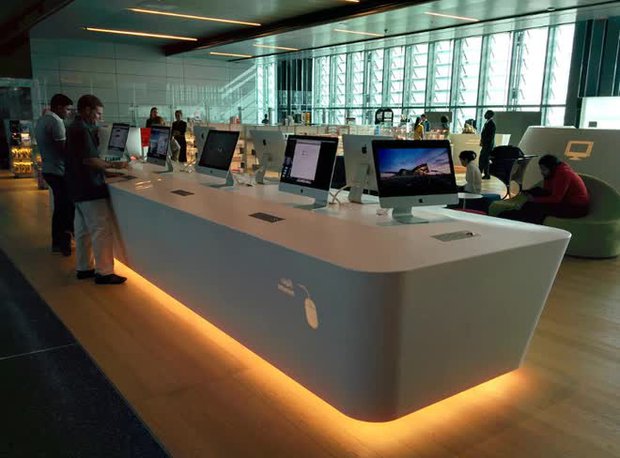 Sân bay đẳng cấp bậc nhất thế giới tại Qatar: Mang kiến trúc tương lai với không gian sang trọng gây choáng ngợp - ảnh 10