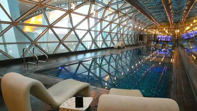 Sân bay đẳng cấp bậc nhất thế giới tại Qatar: Mang kiến trúc tương lai với không gian sang trọng gây choáng ngợp - ảnh 7