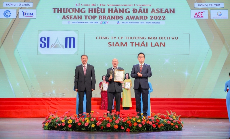 Viện Thẩm Mỹ Siam Thái Lan nhận danh hiệu “Top 10 Thương hiệu Hàng đầu Asean 2022” - ảnh 1