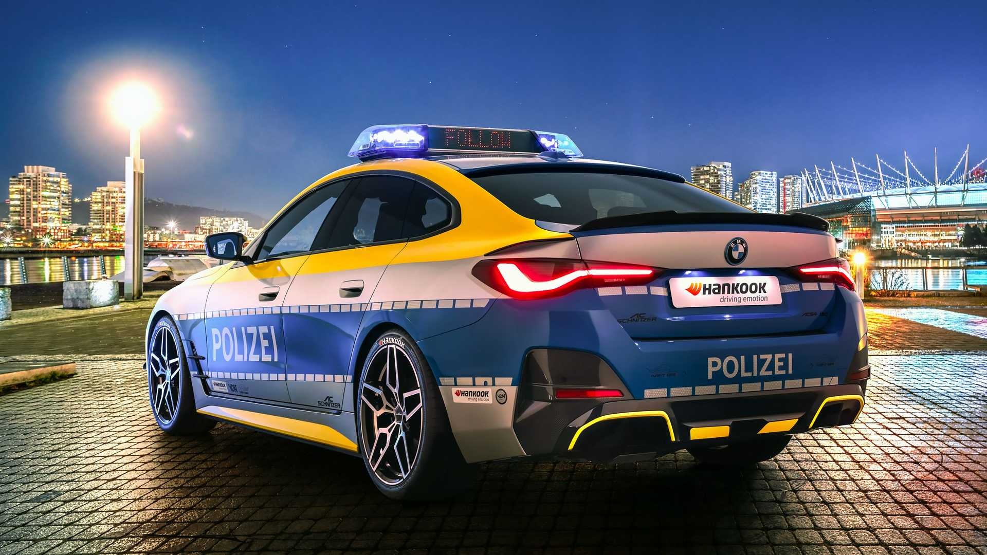 Xe điện BMW i4 được nâng cấp làm xe cảnh sát - ảnh 4