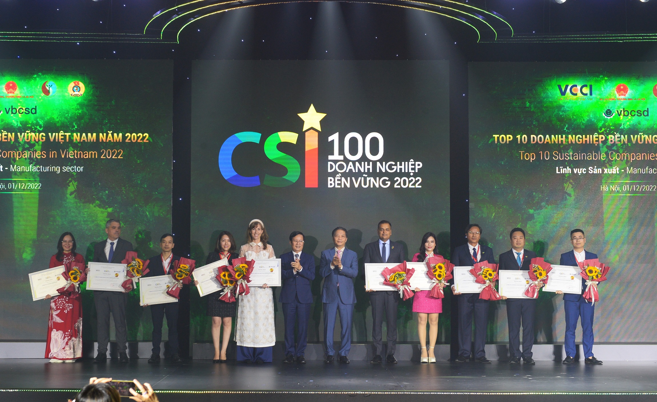 Công bố top 100 nghiệp bền vững tại Việt Nam năm 2022 - ảnh 1