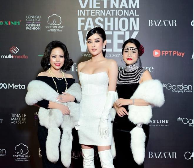 Doanh nhân An Nhiên hoá công nương kiêu sa trên thảm đỏ Tuần Lễ thời trang Thu - Đông 2022 - ảnh 5