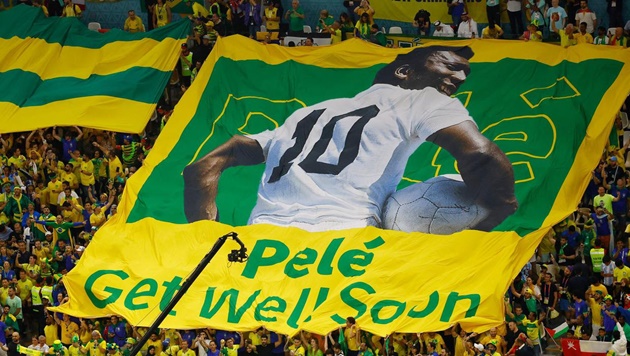 Cả Brazil thực hiện hành động điểm 10 dành cho Pele - ảnh 10