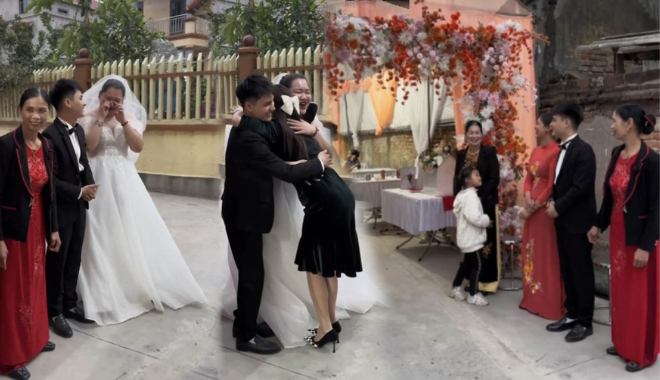 Chiếc váy cưới đặc biệt của cô dâu trong siêu đám cưới ở Kiên Giang - ảnh 18