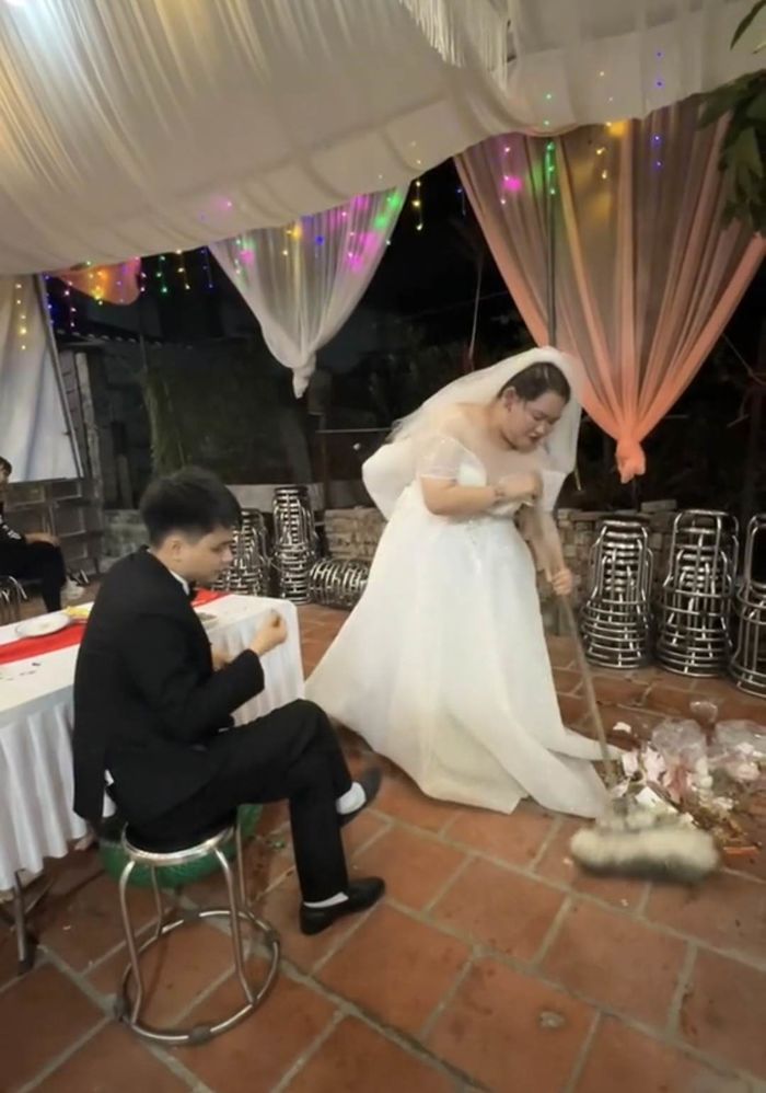 Chiếc váy cưới đặc biệt của cô dâu trong siêu đám cưới ở Kiên Giang - ảnh 12