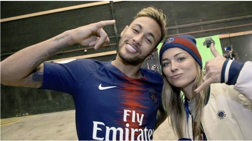 Tình bạn đặc biệt của Neymar và nữ phóng viên - ảnh 1