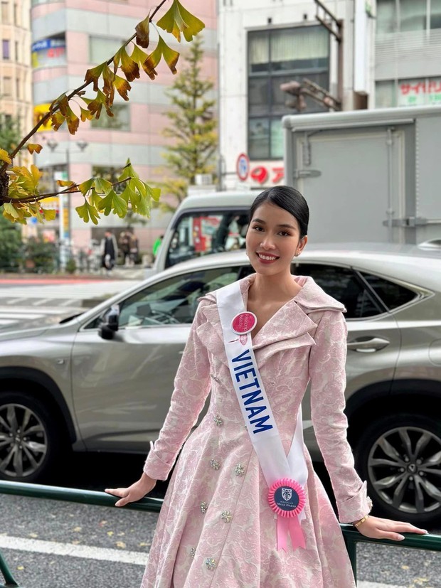 Phương Anh hạn chế mặc gợi cảm ở Hoa hậu Quốc tế - ảnh 19