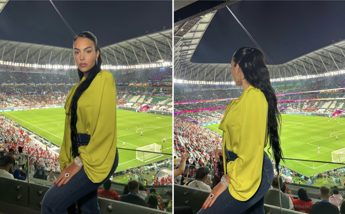 Bạn gái Ronaldo mặc gợi cảm tại Qatar - ảnh 6