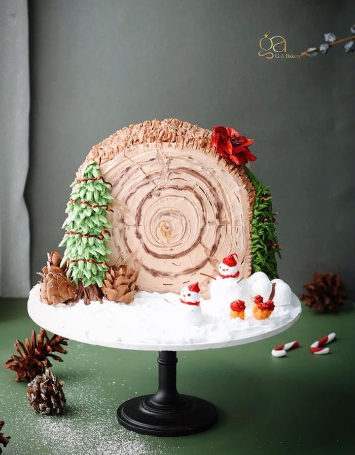 ‘Phù thủy’ bánh kem và những chiếc bánh độc lạ mùa Giáng Sinh cực hút mắt - ảnh 6