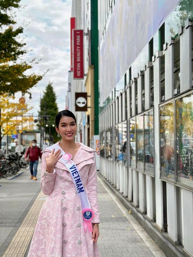 Phương Anh hạn chế mặc gợi cảm ở Hoa hậu Quốc tế - ảnh 18