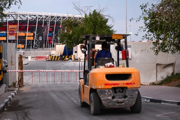 Qatar chính thức tháo dỡ sân vận động độc nhất World Cup 2022 - ảnh 6