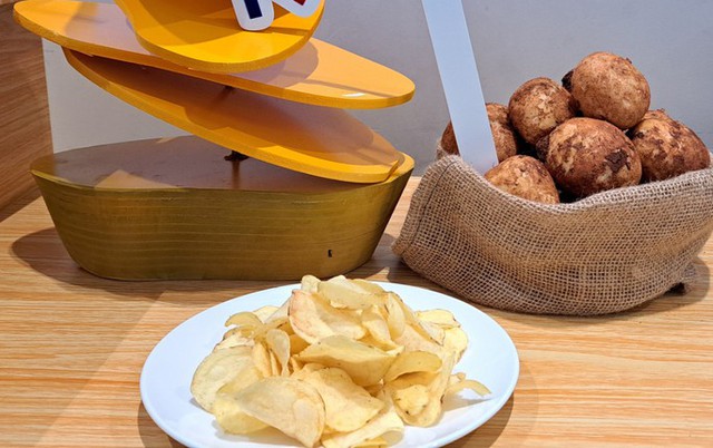 Trồng khoai tây làm snack, nông dân lãi đến 100 triệu đồng/ha - ảnh 2
