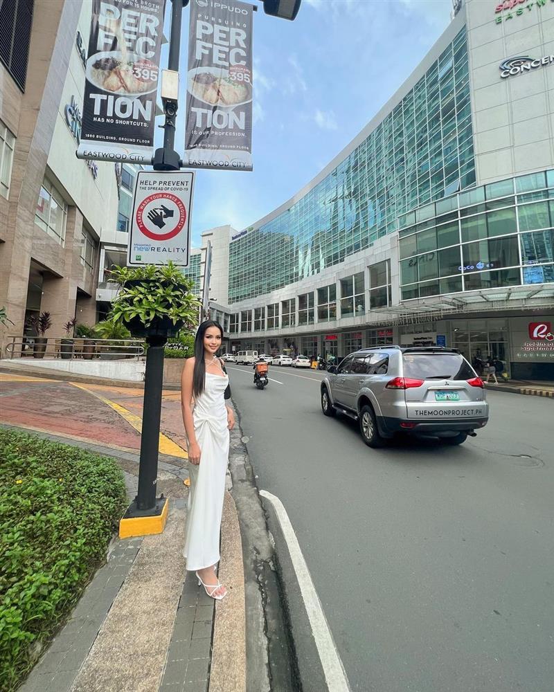 Ngọc Châu training thi Miss Universe ở Philippines vẫn lên đồ cực chiến - ảnh 2