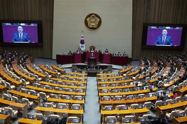 Quốc hội Hàn Quốc bất đồng về dự thảo ngân sách tài khóa 2023 - ảnh 1