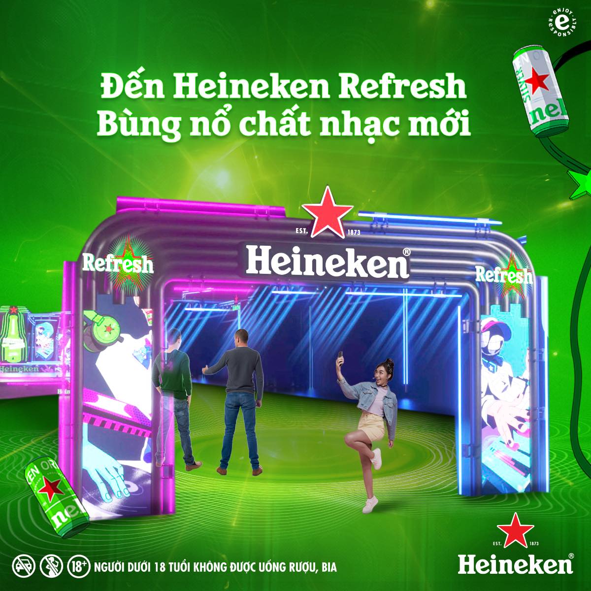 Đi “trẩy hội” Heineken Refresh, bạn đã nằm lòng 3 điểm “siêu bùng nổ” này chưa? - ảnh 4