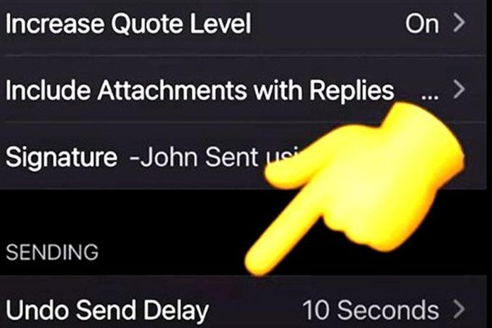 Cách chọn thời hạn rút lại email trên iOS 16 - ảnh 1