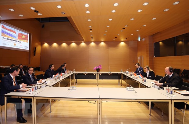 Thủ tướng tiếp lãnh đạo các tập đoàn kinh tế Luxembourg - ảnh 1
