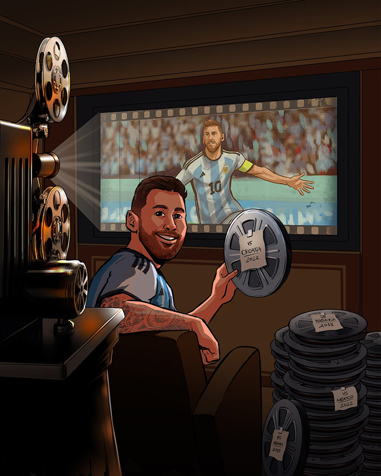 Ảnh chế: Messi rực sáng, Argentina giật vé vàng chung kết trong mơ - ảnh 4