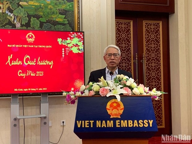 Buổi gặp mặt ấm áp của cộng đồng người Việt Nam tại Trung Quốc - ảnh 1