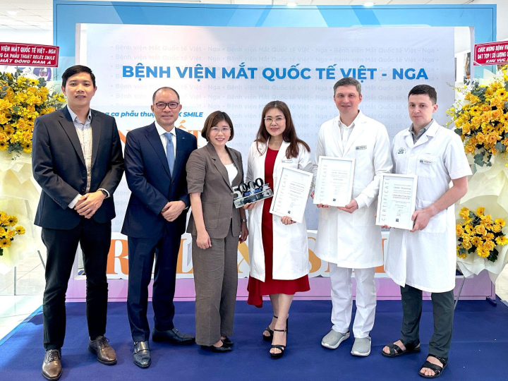 BV Mắt Quốc tế Việt - Nga phẫu thuật Relex Smile nhiều nhất Đông Nam Á - ảnh 2
