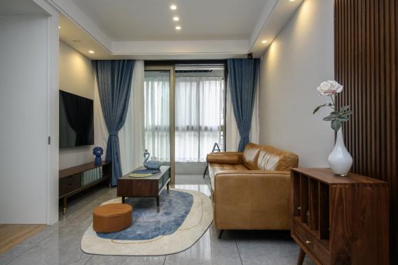 Thiết kế nội thất theo phong cách tối giản hiện đại, ba phòng ngủ nhỏ đơn giản và sáng sủa của căn hộ 90m - ảnh 1