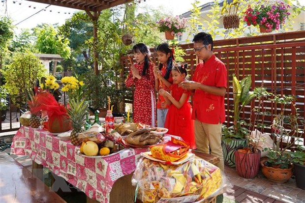 Xuân Quý Mão 2023: Đậm đà hồn Tết ở một gia đình Thái-Việt - ảnh 3