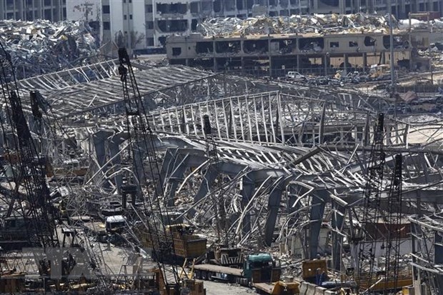 Liban nối lại việc điều tra vụ nổ tại cảng Beirut năm 2020 - ảnh 1