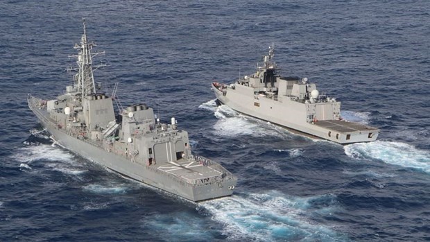 Ấn Độ tập trận hải quân TROPEX-23 ở khu vực Ấn Độ Dương - ảnh 1