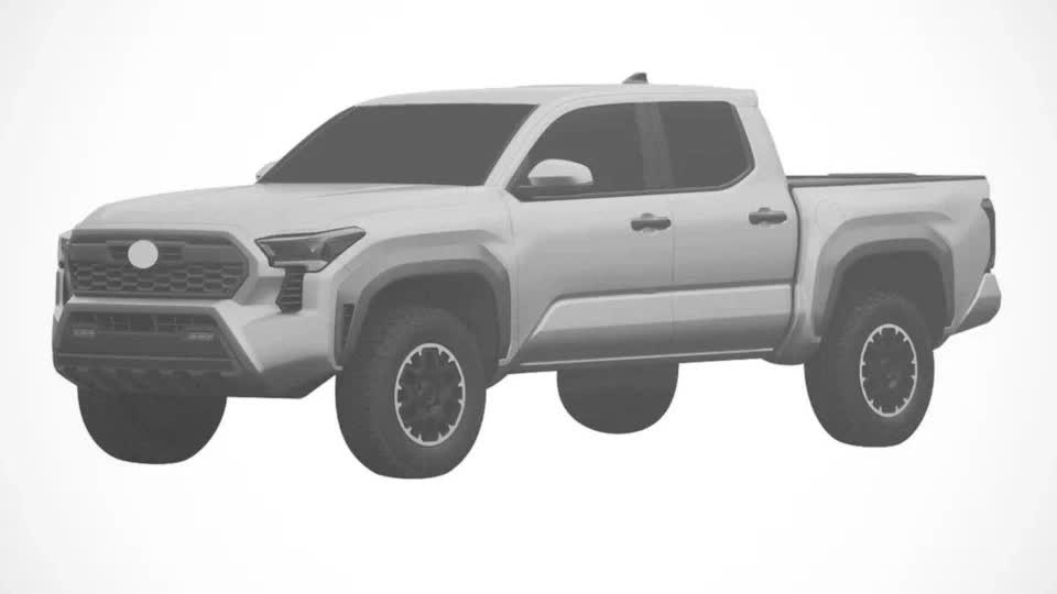 Toyota Tacoma lộ thiết kế thế hệ mới, có thể là bản xem trước cho Hilux - ảnh 2