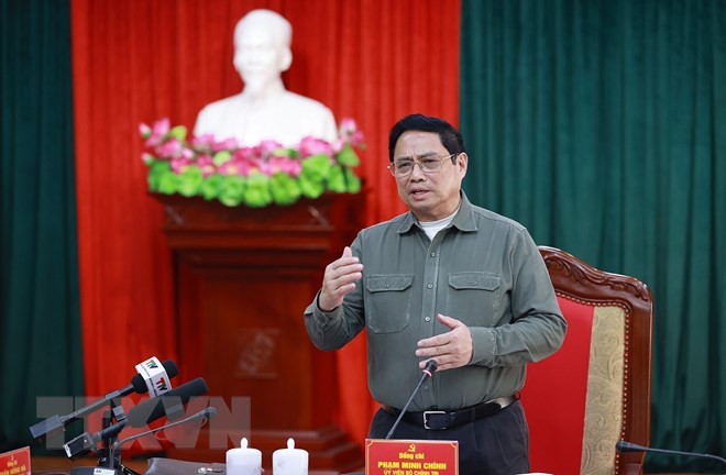 Thủ tướng kiểm tra dự án đường bộ cao tốc Tuyên Quang-Phú Thọ - ảnh 13