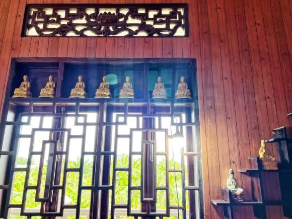 Chị em Angela Phương Trinh xây nhà khang trang, mang phong cách Phật giáo tặng cho nội để báo hiếu - ảnh 8