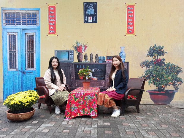 Sinh viên quốc tế hào hứng trải nghiệm Tết cổ truyền Việt Nam - ảnh 4