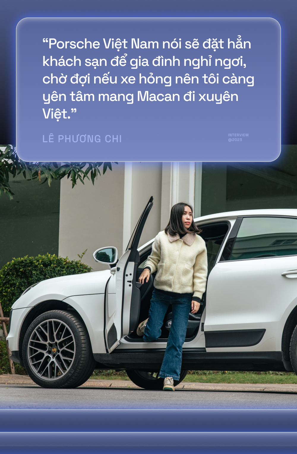 Gia đình 9X Hà Thành lái Macan xuyên Việt: ‘Mua Porsche mà chỉ loanh quanh Hà Nội thì rất chán’ - ảnh 4