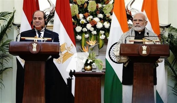 Ai Cập và Ấn Độ nhất trí nâng cấp quan hệ lên đối tác chiến lược - ảnh 1