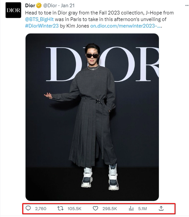 Hiệu ứng Jimin: Giúp cổ phiếu Dior tăng kỷ lục trong 2 ngày, tạo hiệu ứng truyền thông, kích cầu mua sắm - ảnh 8