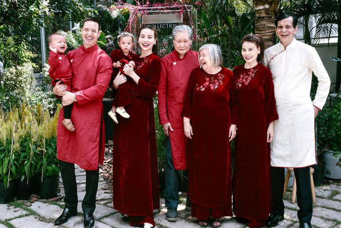 Dàn sao Việt ‘đọ sắc’ với áo dài dịp năm mới - ảnh 14