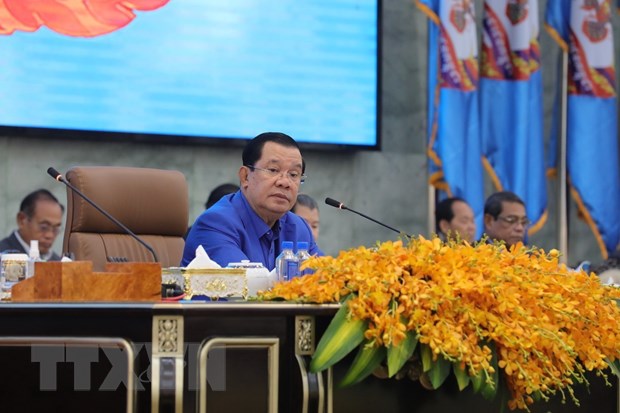 Đảng Nhân dân Campuchia cầm quyền khai mạc Đại hội bất thường - ảnh 1