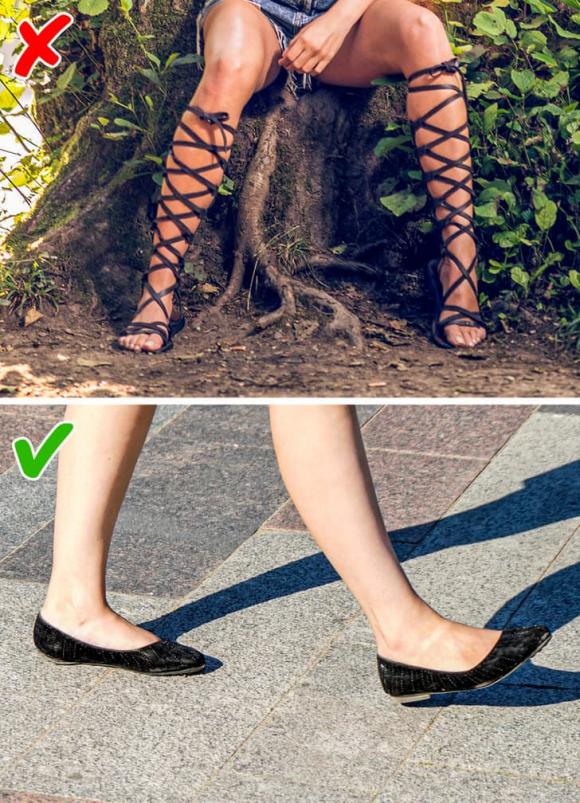 7 kiểu giày sẽ làm biến dạng cả đôi chân đẹp nhất và cách thay thế chúng bằng gì? - ảnh 6