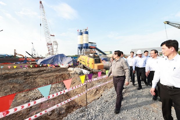 Thủ tướng Phạm Minh Chính khảo sát dự án Đường vành đai 3 tại TP.HCM - ảnh 2